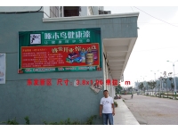 安徽泗县啄木鸟漆墙体广告